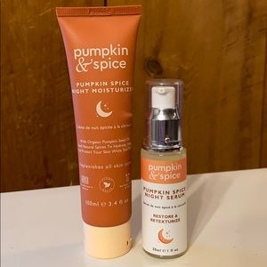 Pumpkin & Spice nighttime skincare bundle